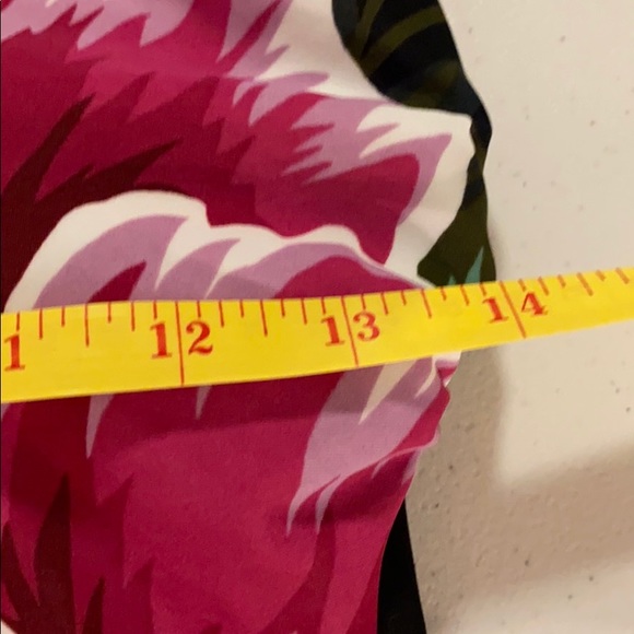 Kona Sol Floral One Piece Swimsuit Medium #AA044 - Picture 8 of 9